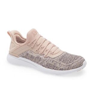 APL Athletic Sneaker Size 7.5 Pink Gray Techloom Tracer Lace Up Shoes